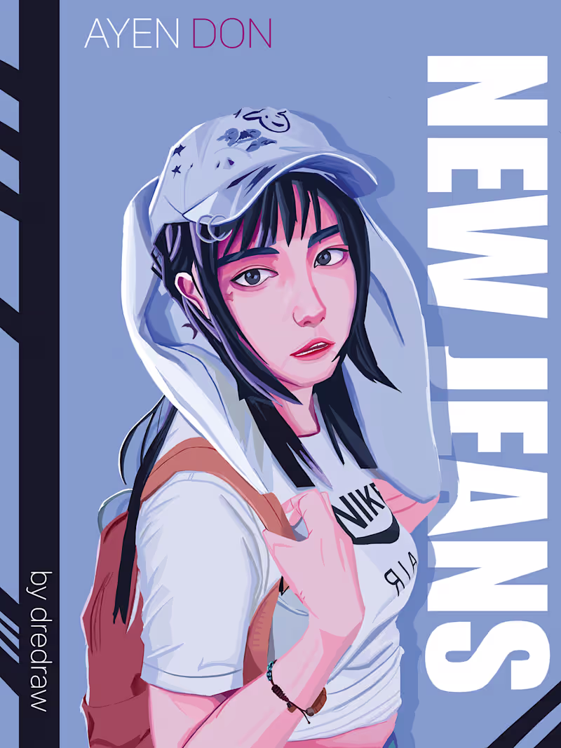 Cover image for New jeans cosplay (model: Ayen Don)