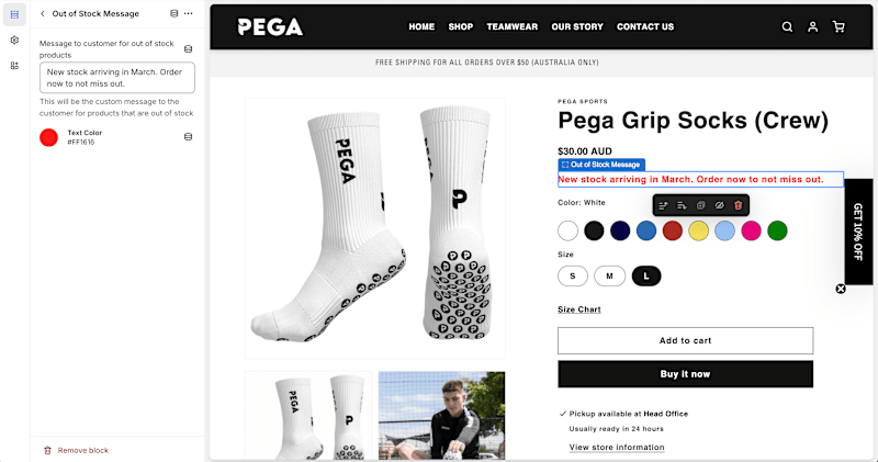 Cover image for Shopify Product Stock Levels