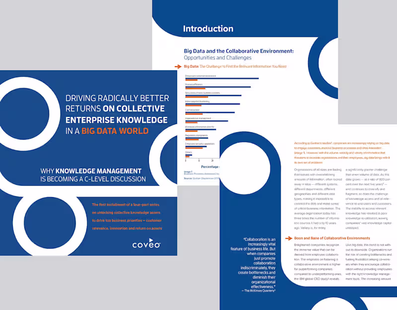Cover image for White Paper – Better Returns on Enterprise Knowledge