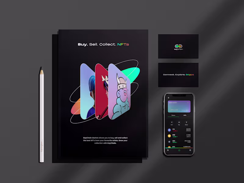 Cover image for Full brand design - Logo, brand guide