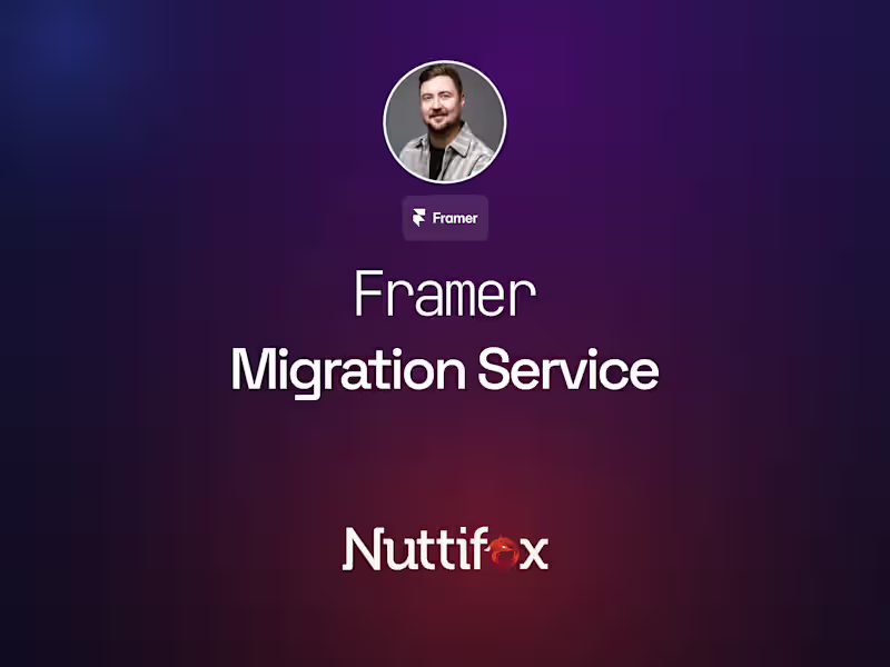 Cover image for Framer Migration
