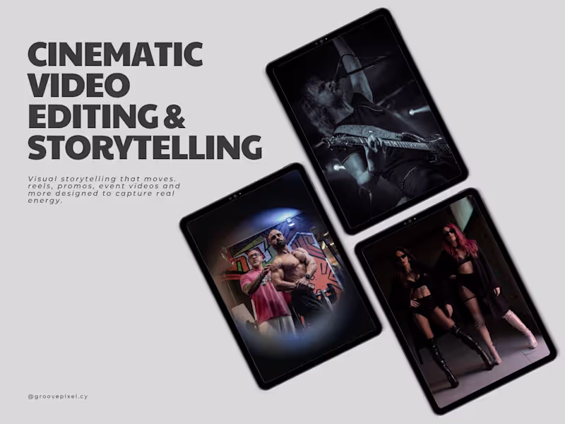 Cover image for Short-form video editing: reels, promos and talking heads