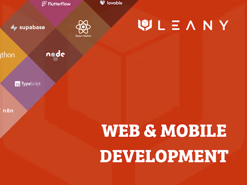 Cover image for Web and Mobile Full Agency (Discovery, Design, Development, QA)