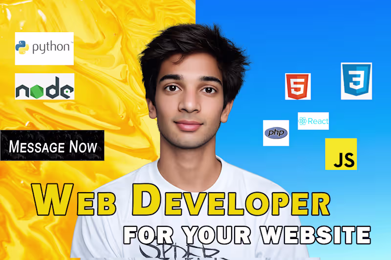 Cover image for Full Stack Website Development