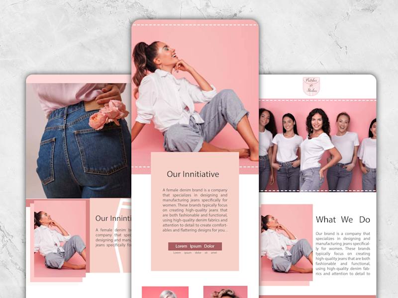 Cover image for Email Design Clothing Brand