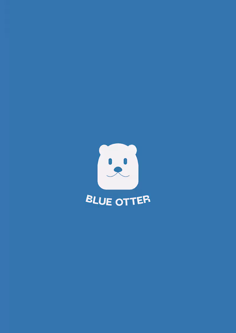 Cover image for Blue Otter Coffee House | Graphic Design Portfolio