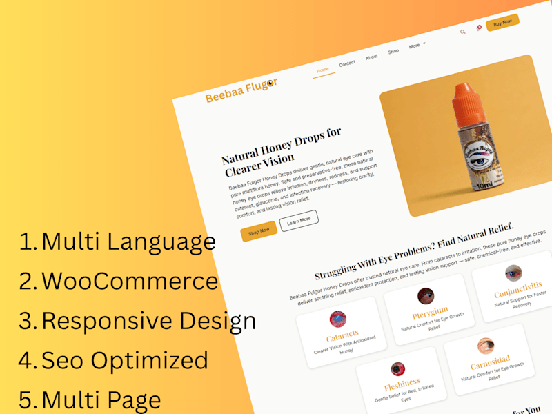 Cover image for Custom E-commerce Platform Development for Beebaaflugor.com