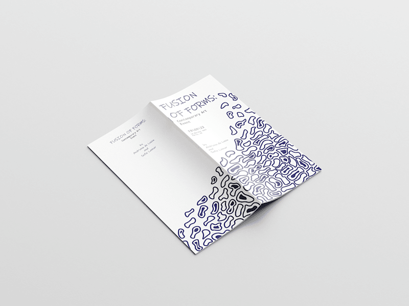 Cover image for "Fusion of Forms" brochure | Behance