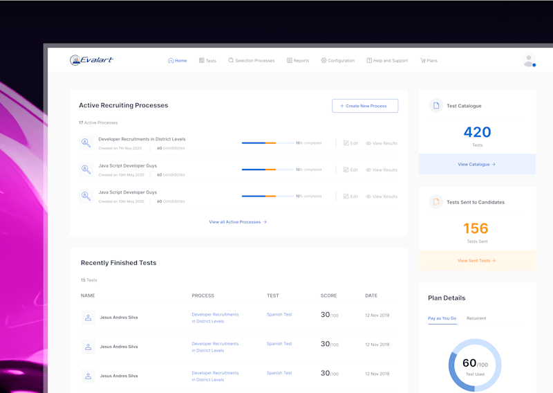 Cover image for Streamlining Recruitment Workflows for Evalart