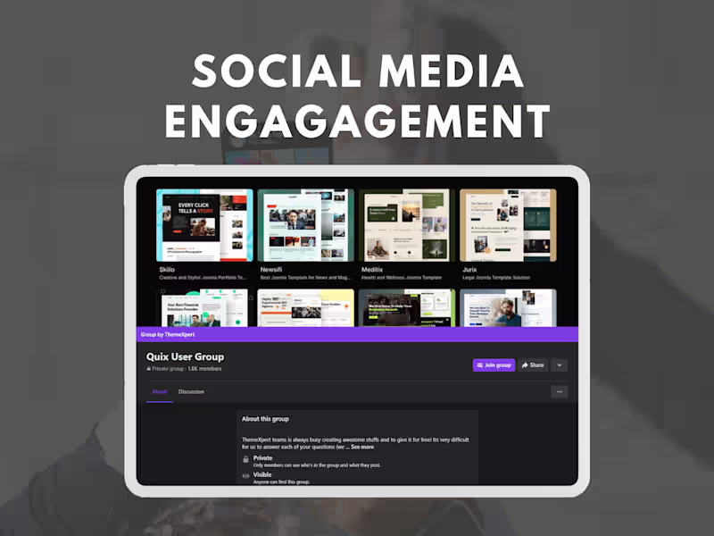 Cover image for Community Management on Social Media for a Theme Company