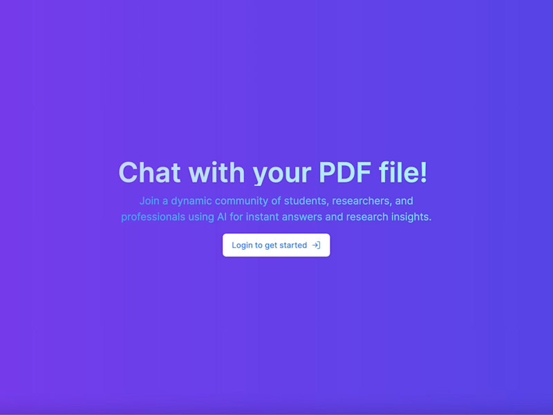 Cover image for Chat with PDF (using GPT3.5)