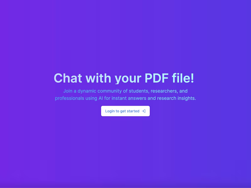 Cover image for Chat with PDF (using GPT3.5)