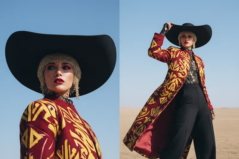 Cover image for The Weight of Elegance is a photographic editorial created a...