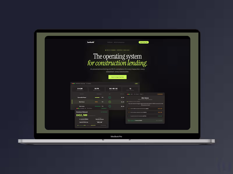Cover image for Compliance and Risk Visibility for Construction Lenders