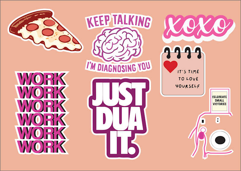 Cover image for Digital Illustrations & Stickers