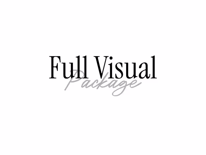 Cover image for | Full Visual Package