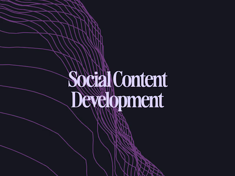 Cover image for Social Media Content Development