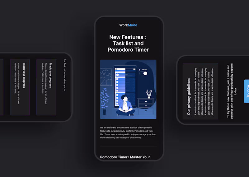 Cover image for One-Day Custom Design - Email Launch  