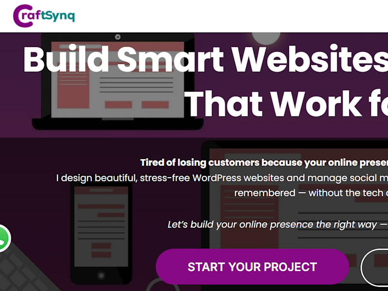 Cover image for Craftsynq Official Website