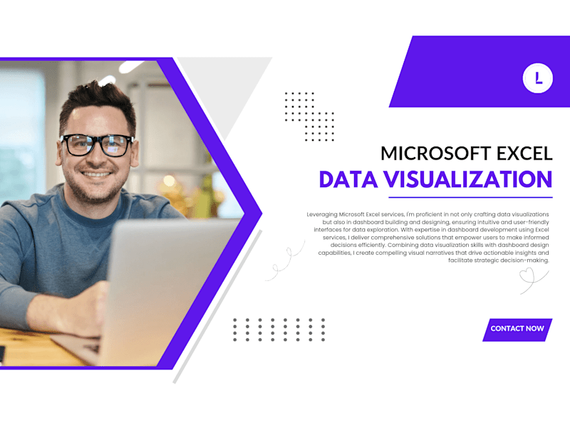 Cover image for I will build professional interactive Excel dashboard reports
