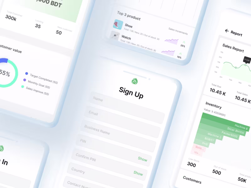 Cover image for Figma Prototyped UI Design for Android & iOS Apps