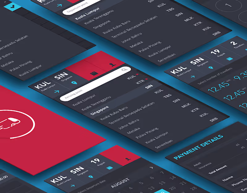 Cover image for CatchThatBus Mobile App :: Behance