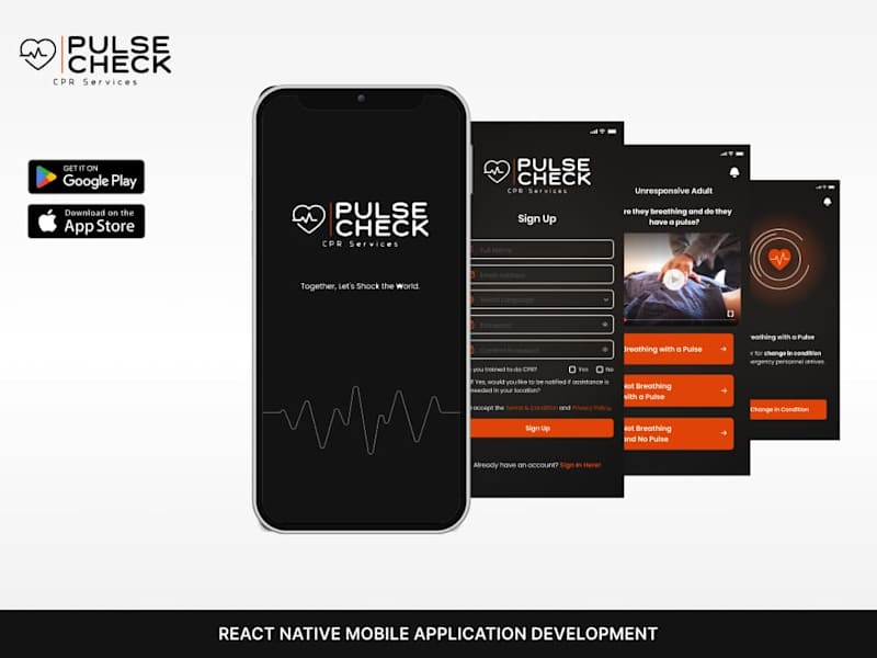 Cover image for CPR Mobile App Development | Healthcare
