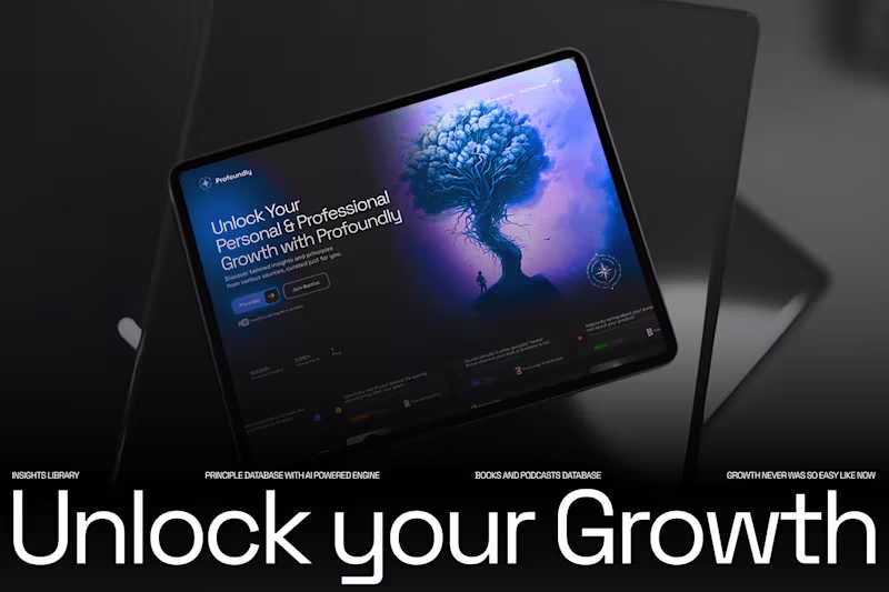 Cover image for Profoundly | Unlock your Growth