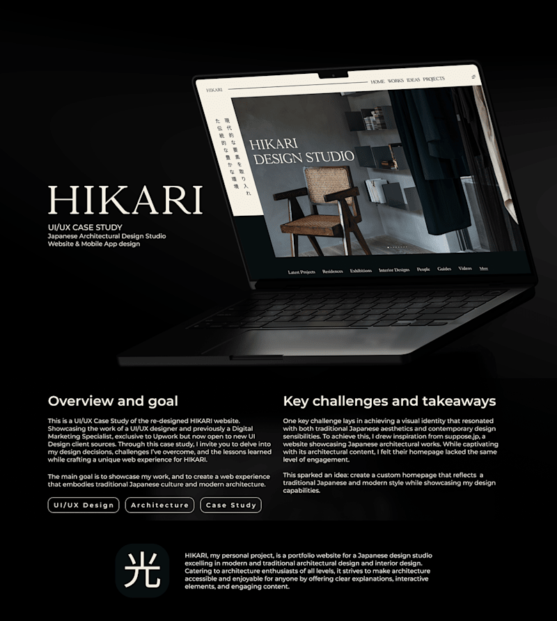 Cover image for HIKARI UI/UX Design 