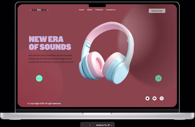 Cover image for Layout Design Of Head Phone