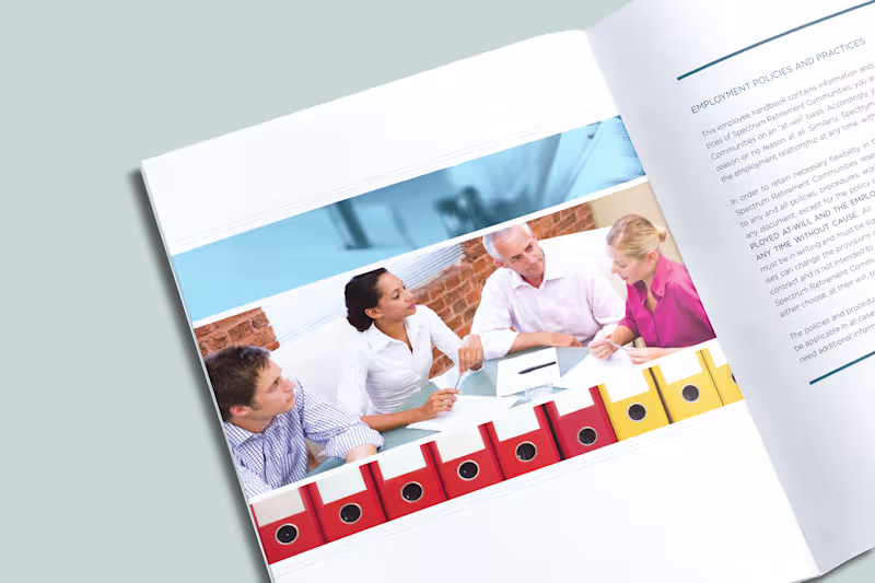 Cover image for Employee Handbook Design