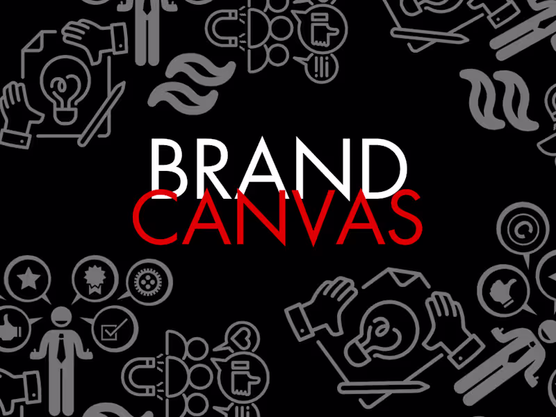 Cover image for Brand Canvas- Branding/ Brand Identity 