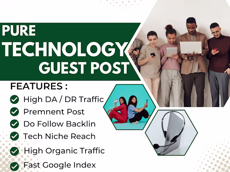 Cover image for Blog Contributions, Tech Write-Up Service, Tech Blog Promotions