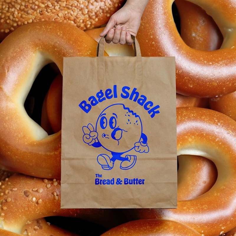 Cover image for The bagel shack