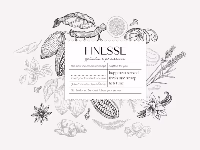 Cover image for Finesse - Visual identity