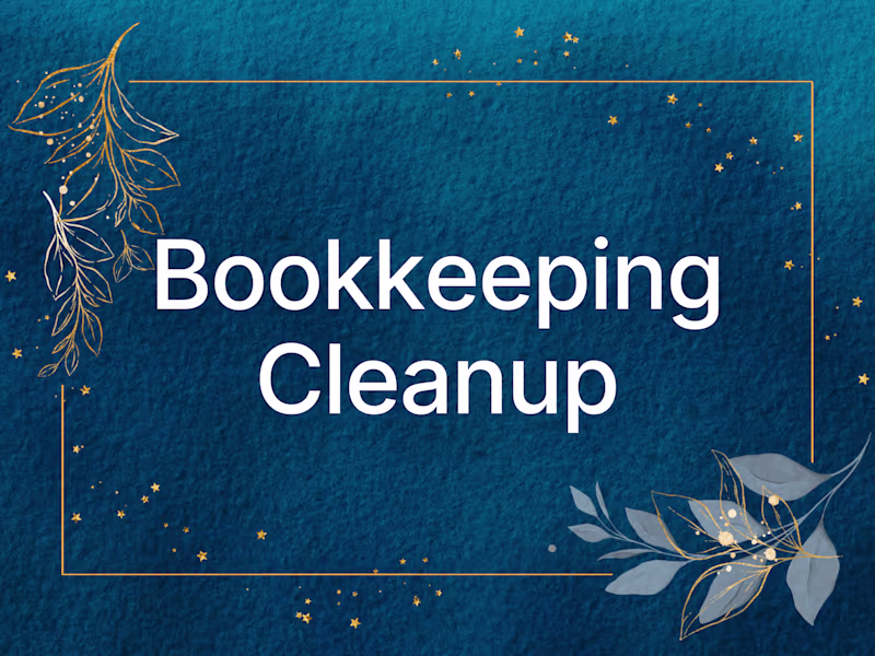 Cover image for Bookkeeping Cleanup