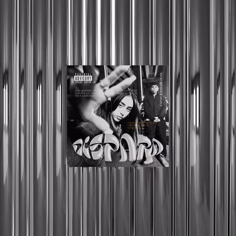 Cover image for CD Album cover design "Dispara" on Behance