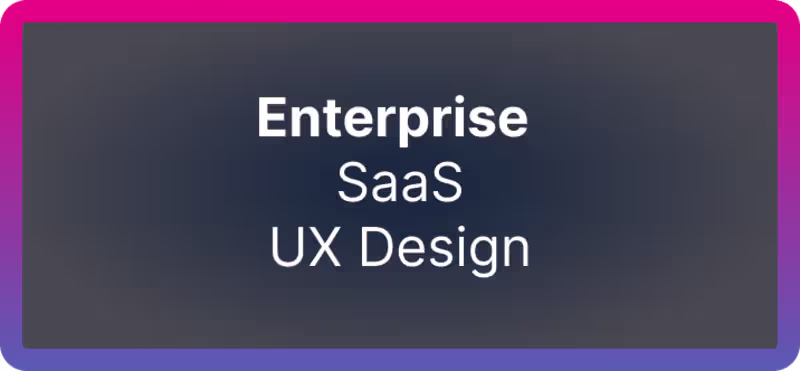 Cover image for Seasoned UX Designer for Enterprise SaaS - Fintech & Telecom