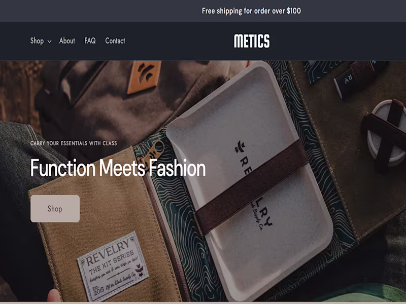 Cover image for Shopify Store Build with Modern UI & Clean Product Layout