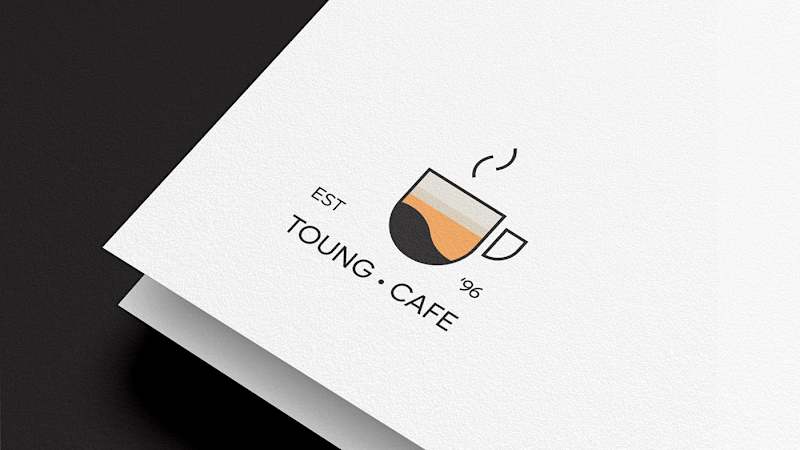 Cover image for 'Toung Cafe' - Branding identity on Behance