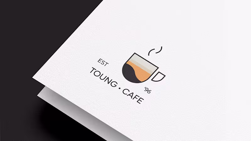 Cover image for 'Toung Cafe' - Branding identity on Behance
