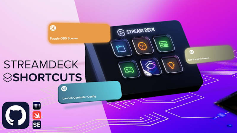 Cover image for Shortcuts for Elgato's Stream Deck