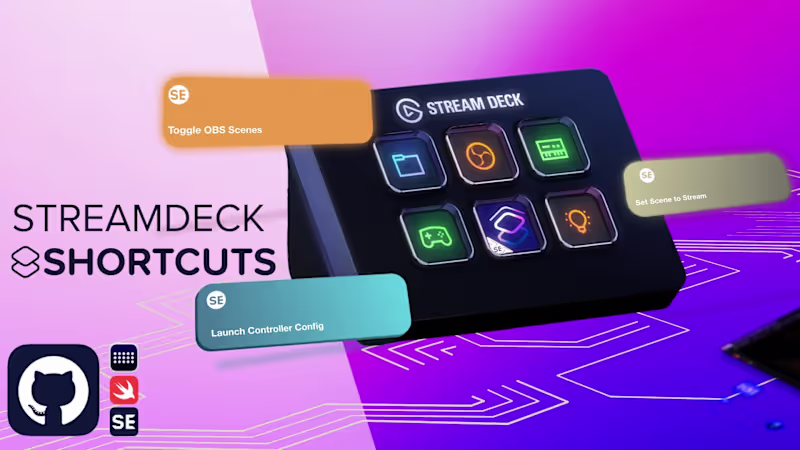 Cover image for Shortcuts for Elgato's Stream Deck