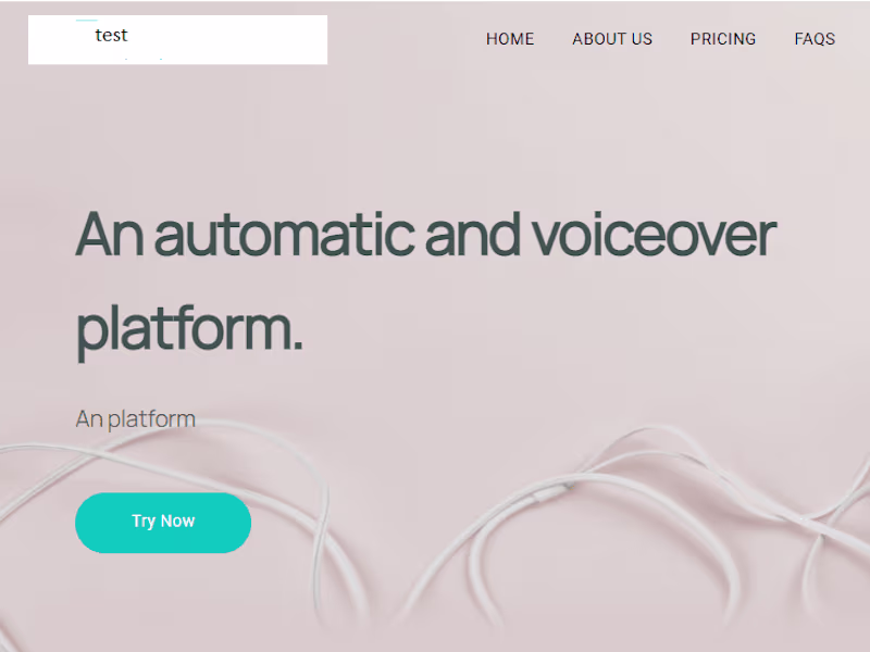 Cover image for Voice over Web App