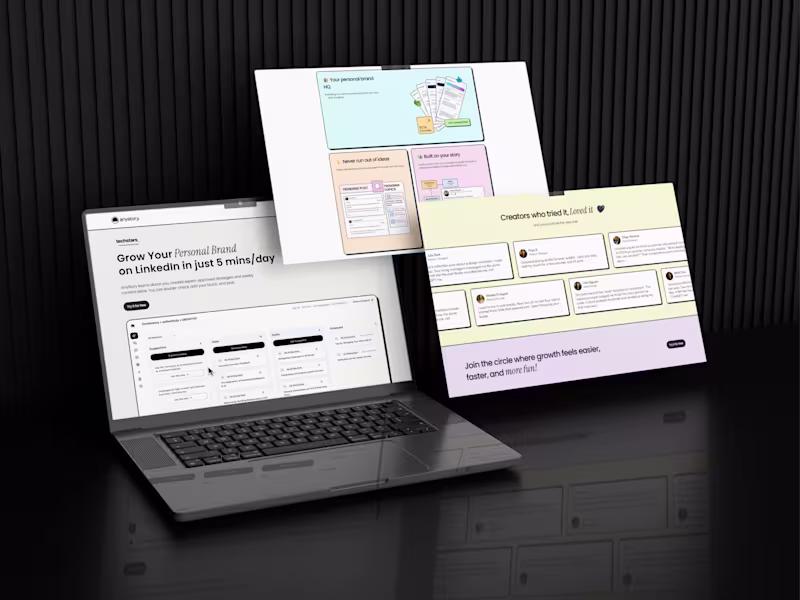 Cover image for AnyStory - Your story, simply told daily