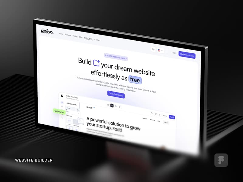 Cover image for Siteliyo | Product (UX/UI) Design + Design System
