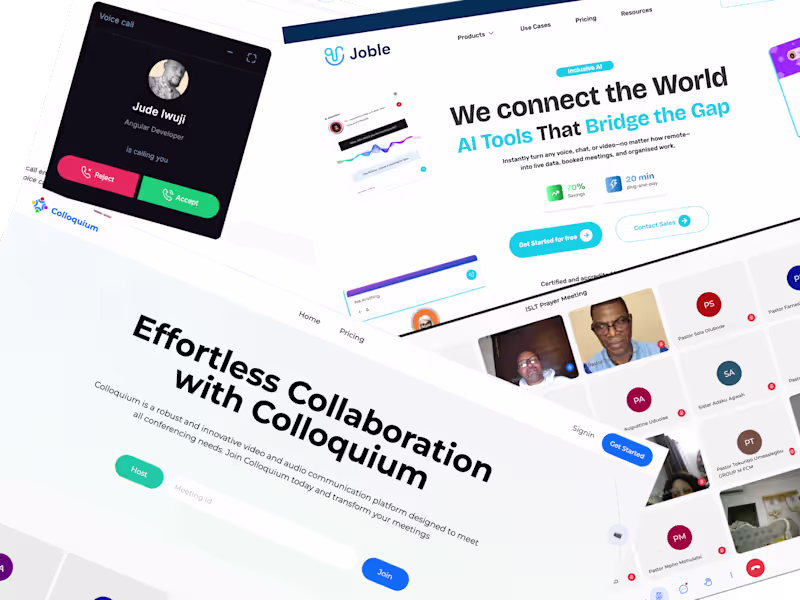 Cover image for Real-Time Communication | Video Conferencing |WebRTC Engineering