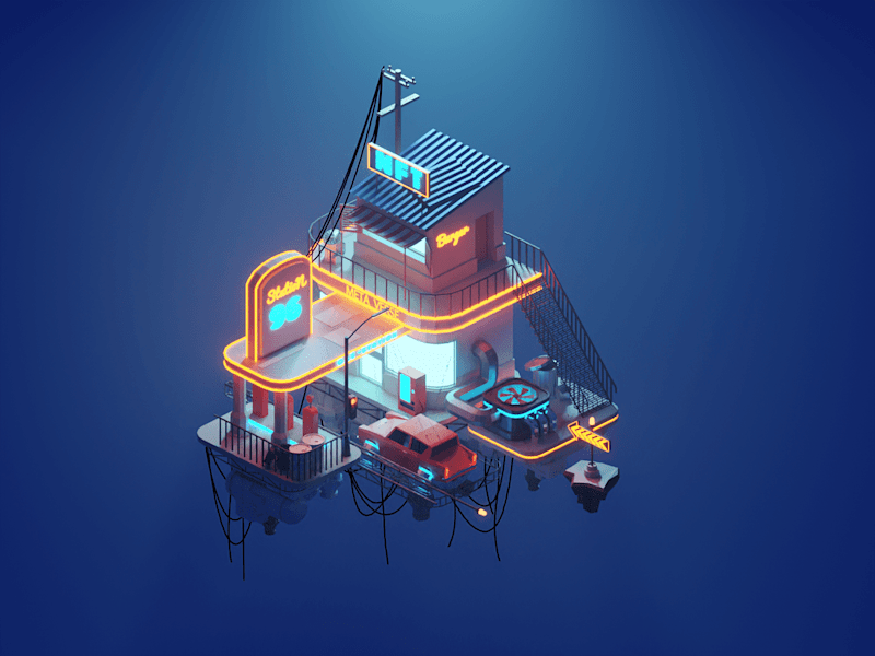 Cover image for Meta-Station 96 on Behance