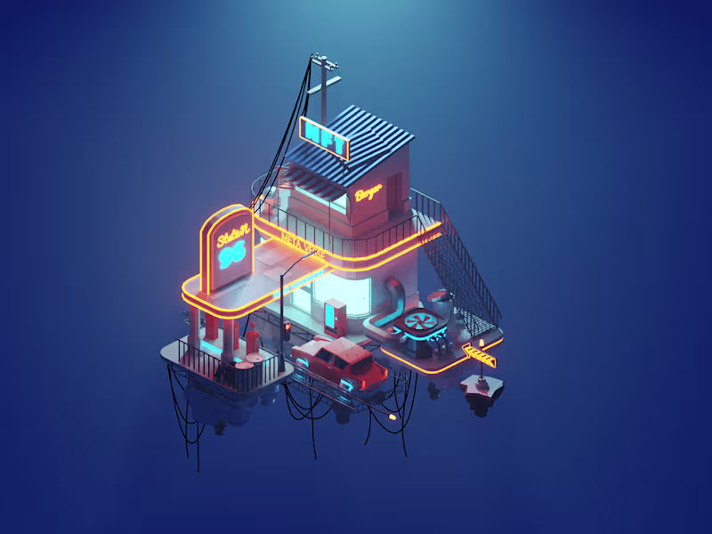 Cover image for Meta-Station 96 on Behance