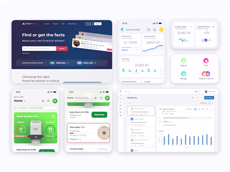 Cover image for Web and Mobile App Design